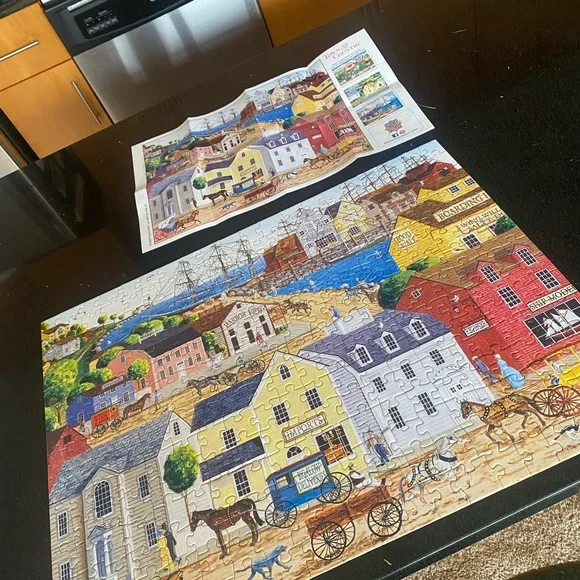 Puzzles set of 2 - 300 pieces - Picture 3 of 4